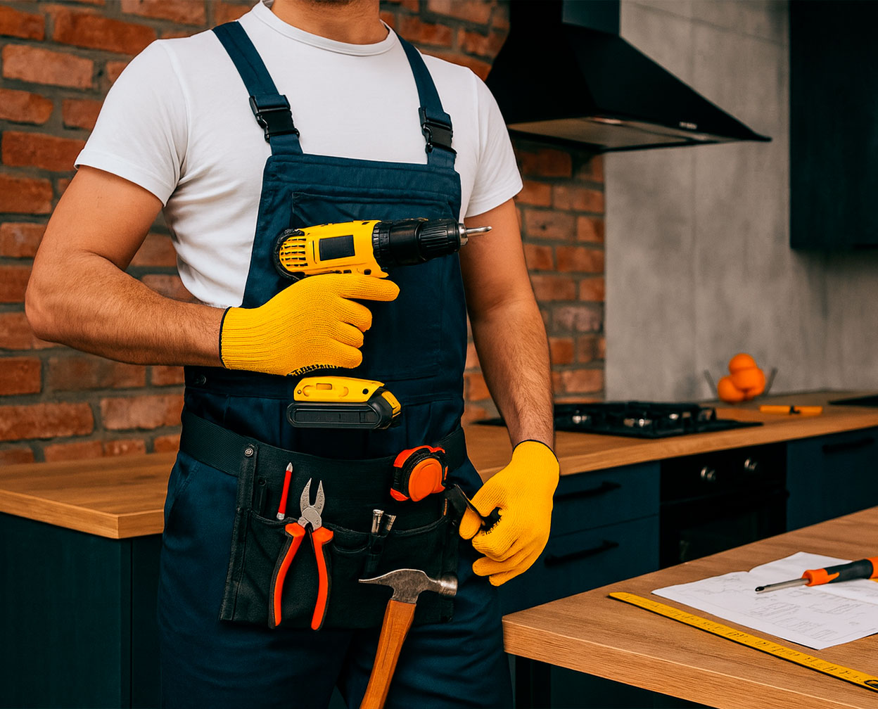 Ведущие заказы – сборка и установка кухонных гарнитуров